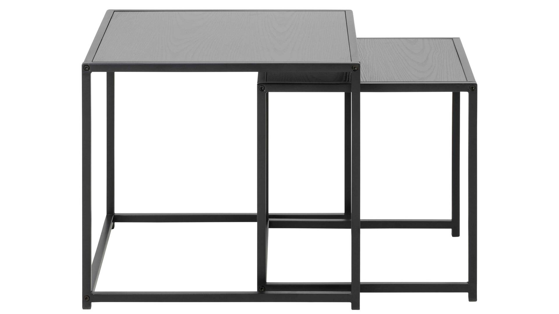 Beistelltisch-Set Seaford im Industrielook bzw. Beistelltische