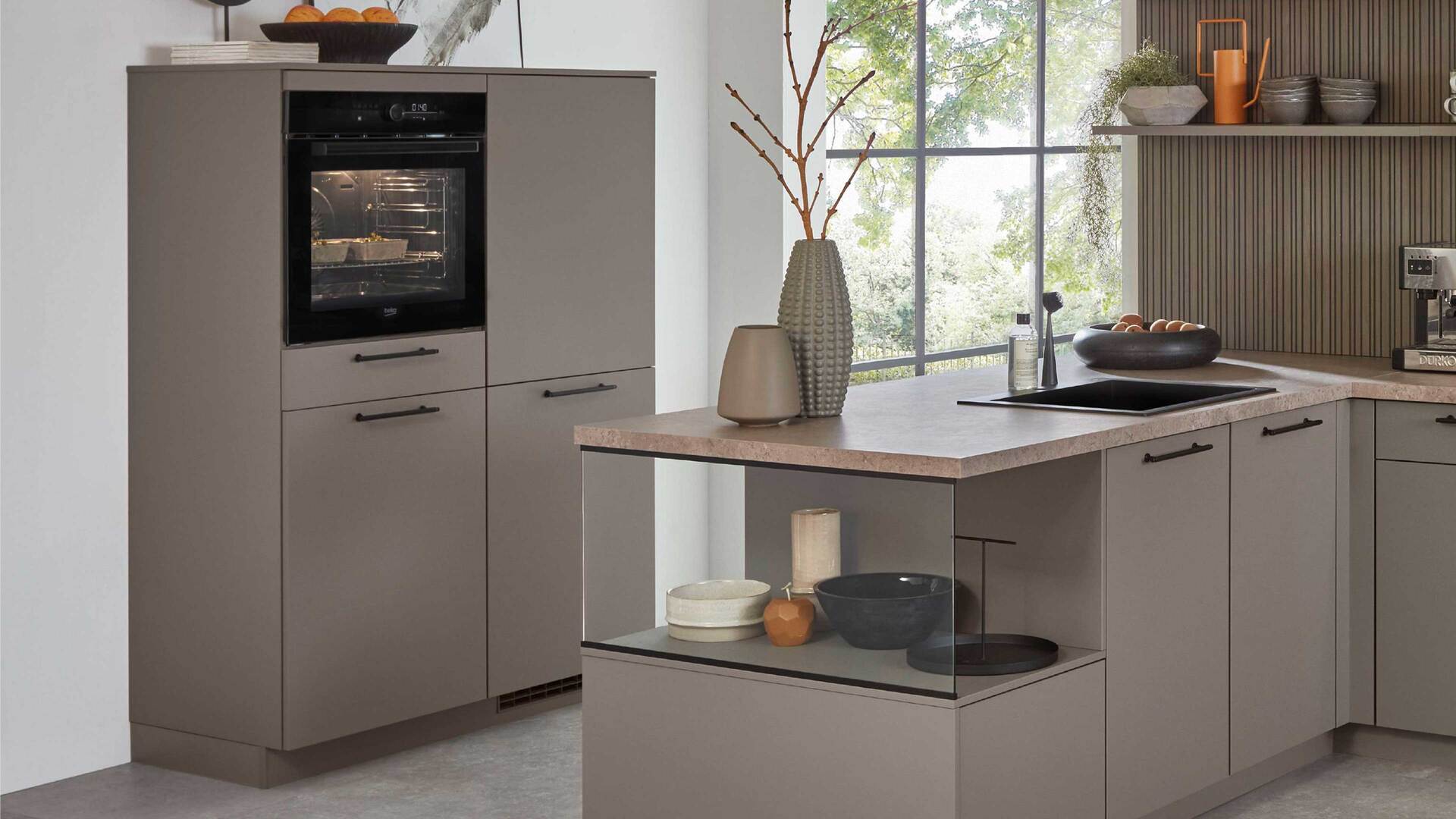 nobilia® Einbauküche Easytouch mit Geräten