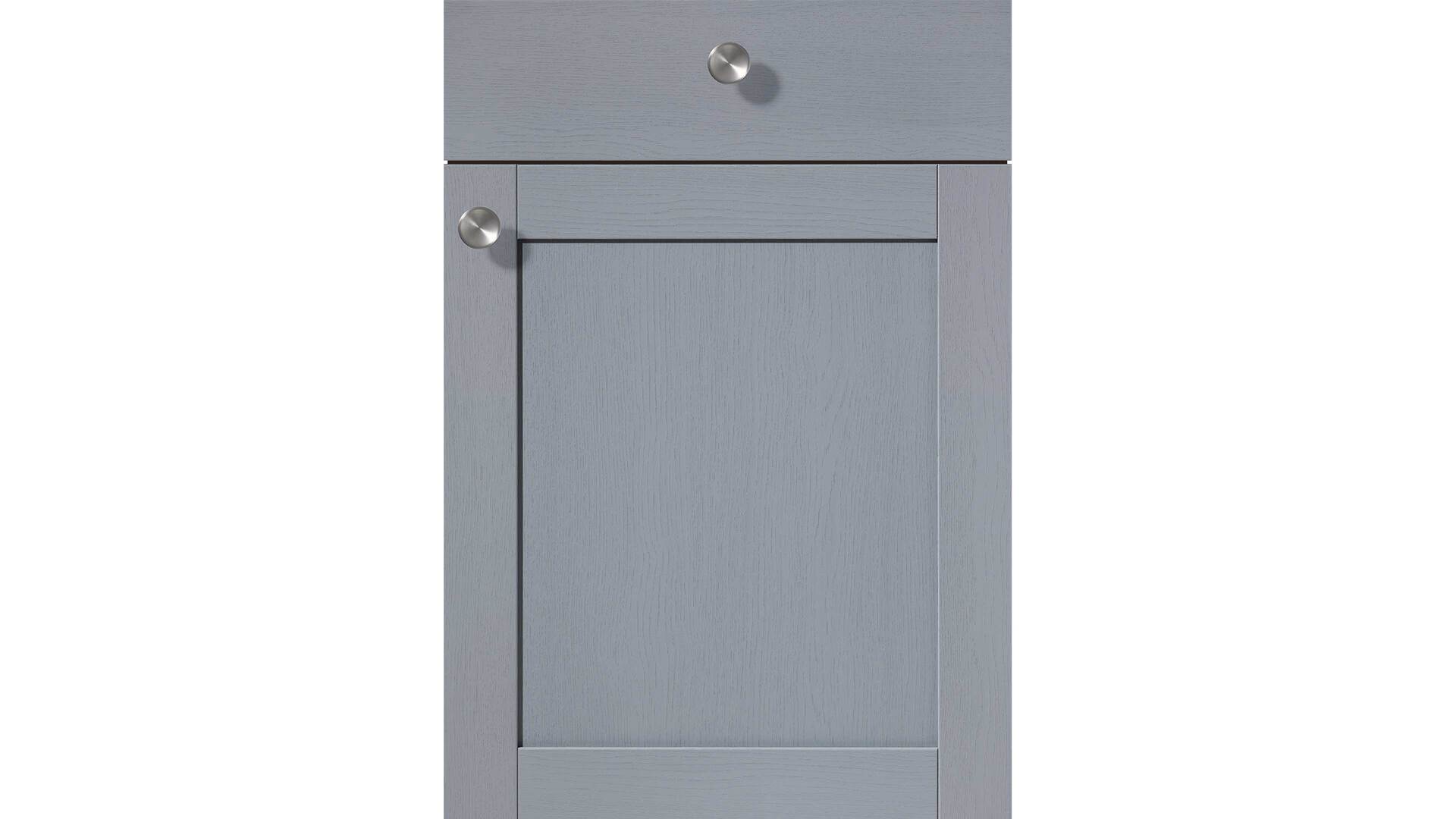 nobilia® Einbauküche Frame mit Geräten und  Ansetztisch