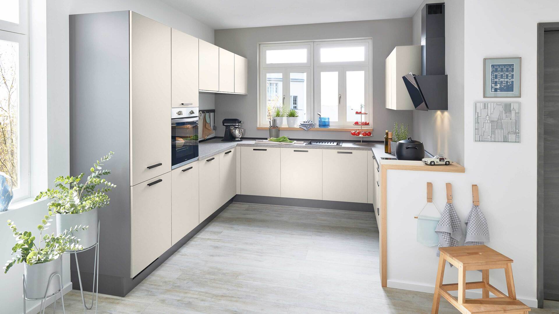 Culineo® Einbauküche C615 mit privileg Einbaugeräten